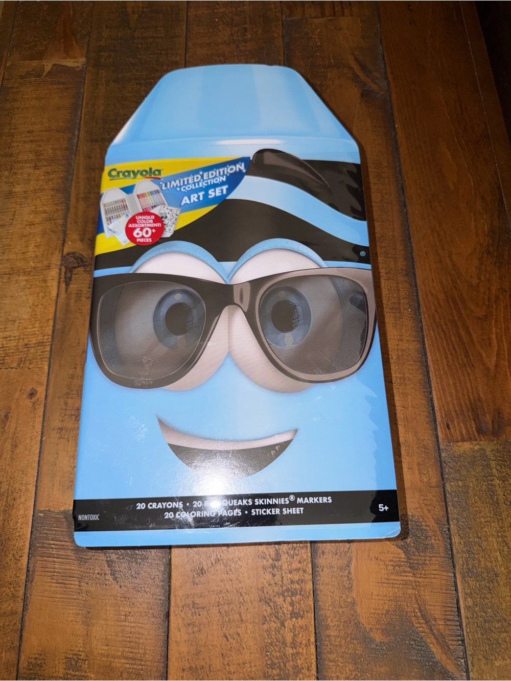 Target Crayola Limited Edition Blue Emoji Art Set
